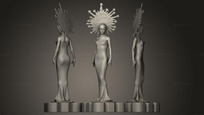 Figurines of girls (Starstruck, STKGL_0040) 3D models for cnc